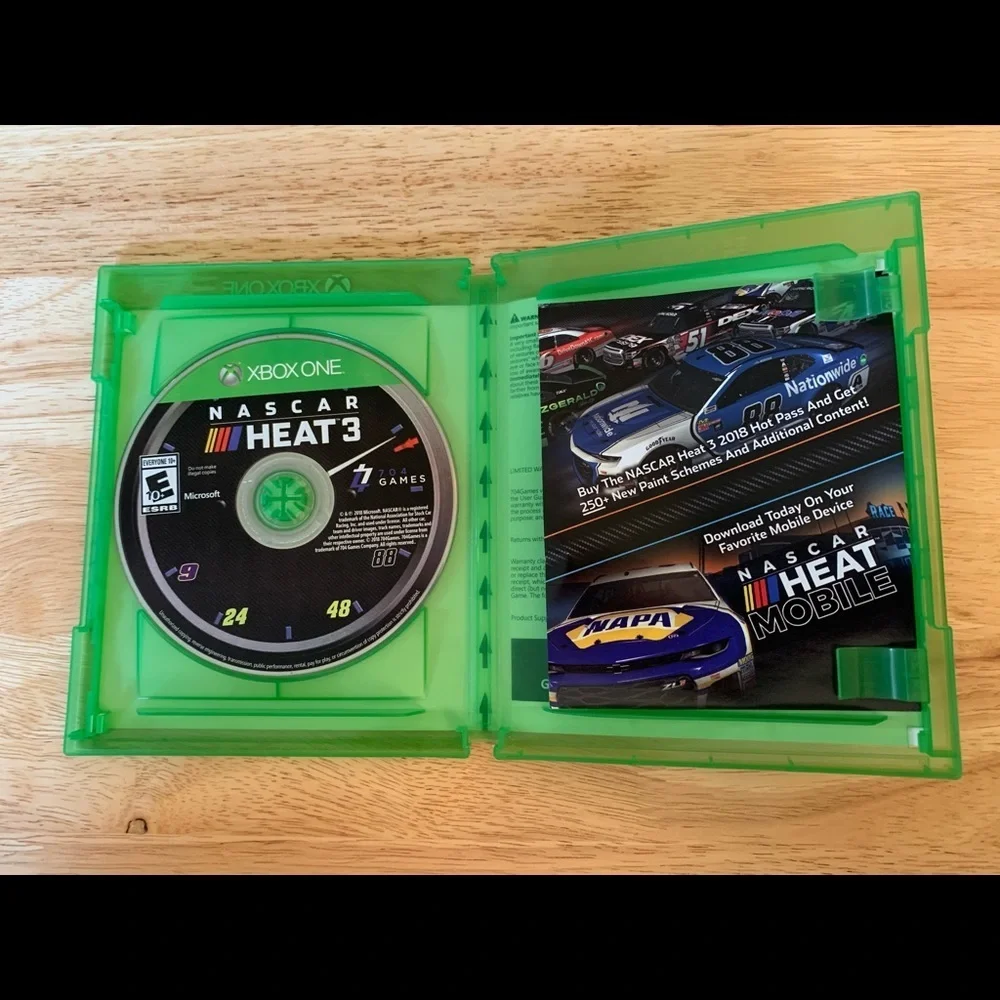 Xbox One NASCAR Heat 3 video game